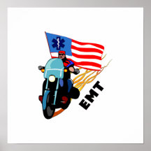 EMT Biker Print