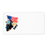 EMT Bikers Personalised Shipping Label
