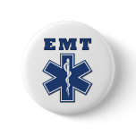 EMT Blue Star of Life Pin