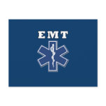 EMT Blue Star of Life Postcard