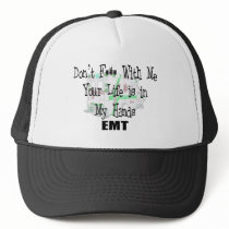 EMT "Don't F--- With Me" Funny T-shirts/Gifts Mesh Hats