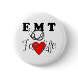 EMT For Life Pin