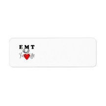 EMT For Life Return Address Label