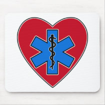 EMT Heart Mousepad