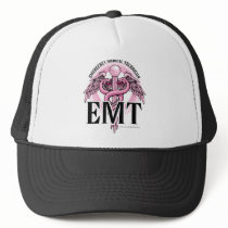 EMT Pink Caduceus Trucker Hats