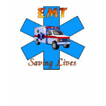 EMT Saving Lives t-shirts