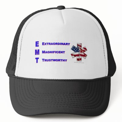 EMT Shirt Gift Hat by RealSlogans