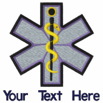 EMT Star of Life embroidered shirts