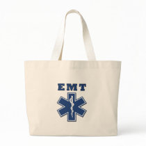 EMT Star of Life Tote Bags