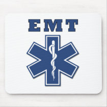EMT Star of Life Mouse Pads
