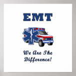 EMT We Are The Difference Print