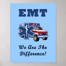 EMT We Are The Difference Print