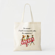 En avant ! C'est le moment de vider les magasins ! Sac Fourre-tout
