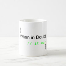 En cas de doute, rem il tasse