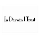 En confiance de Darwin I Carte Postale
