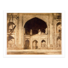 En dehors du Taj Mahal, illustré probablement dans Cartes Postales