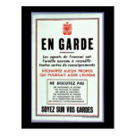 En Garde Postcards