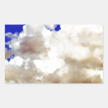 En haut stickers en rectangle