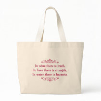 En Vino Veritas -cf Canvas Bag