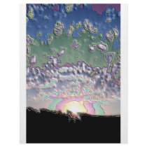 Enamel Setting sun Personalized Letterhead