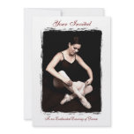 Enchanted Ballerina Dance Recital Invitation