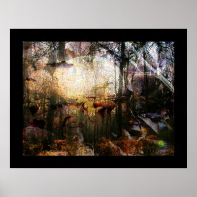 Enchanted Forest #1. Posters by herrumbroso
