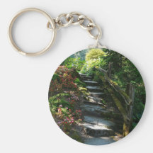 Enchanted Garden Path Key Chain