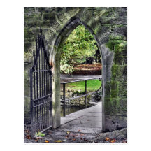 Enchanted Gate Postcard