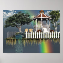 Enchanted Gazebo Poster