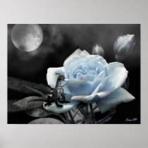 enchanted nights blue posters