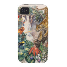 Enchanted Rainforest Vibe iPhone 4 Case