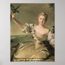 Enchanting Beauty_1, Jean-Marc Nattier,"Portrai... Print
