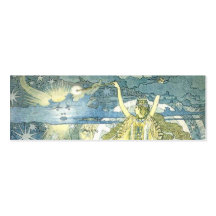 Enchantment art nouveau magic business card