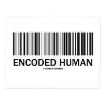 Encoded Human (Barcode Attitude) Post Cards