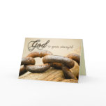 Encouragement for Strength Greeting Cards