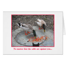 Encouragement. Greeting Card