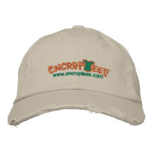 ENCRYPTEES : Hat Embroidered Hat