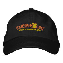 ENCRYPTEES : Hat Embroidered Hats