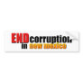 end corruption in NM Bumper Sticker