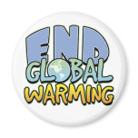 End Global Warming magnets