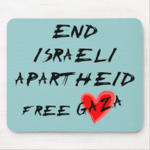 End Israeli Apartheid Mousepad