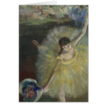End of an Arabesque, 1877 Greeting Card