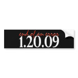 End of an Error - Bumper Sticker bumper stickers