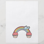 End of Rainbow Cupcakes Full Colour Flyer