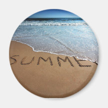 End Of Summer At California Coast Refrigerator Magnets