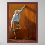 "End Of The Trail"  by Susan Bergstrom Poster