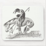 End of the Trail Mousepads