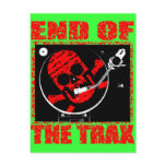 END OF THE TRAX POST CARD