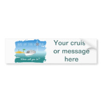 End of the World Cruise Bumper Stickers