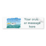 End of the World Cruise Bumper Stickers